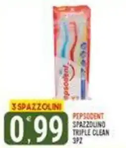 Tutto Buono Pepsodent spazzolino triple clean offerta
