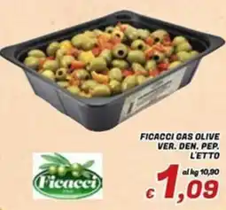 Idromarket Ficacci gas olive ver. den. pep. offerta