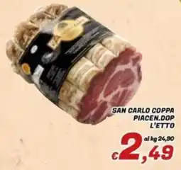 Idromarket San Carlo Coppa Piacen.DOP offerta