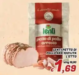 Idromarket Lenti petto di pollo arrosto offerta