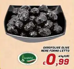 Idromarket Carofolive olive nere forno l'etto offerta