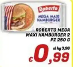 Idromarket Roberto Mega Maxi Hamburger offerta