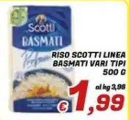 Idromarket Riso Scotti Linea Basmati Vari Tipi offerta