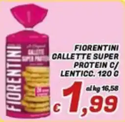 Idromarket Fiorentini callette super protein c/ lenticchie offerta