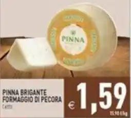 Pim Supermercati Pinna Brigante Formaggio di Pecora offerta