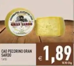 Pim Supermercati Cao pecorino gran sardo offerta