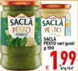 Iper Triscount Saclà pesto offerta