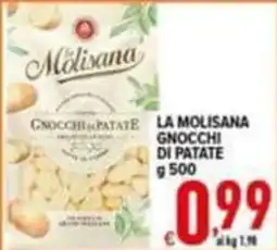 Iper Triscount La Molisana Gnocchi di Patate offerta