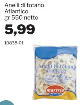 GrosMarket Anelli di totano atlantico marfrio offerta
