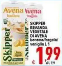 Iper Triscount Skipper bevanda vegetale di avena offerta