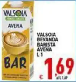 Iper Triscount Valsoia bevanda barista avena offerta