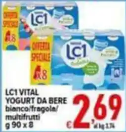 Iper Triscount LC1 Vital yogurt da bere offerta