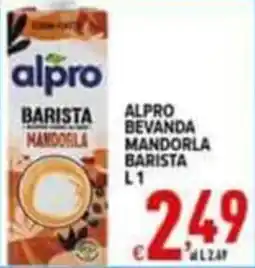 Iper Triscount Alpro bevanda mandorla barista offerta