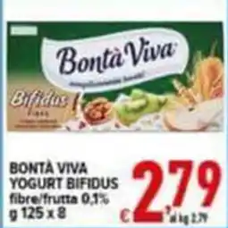Iper Triscount Bontà Viva Yogurt Bifidus offerta