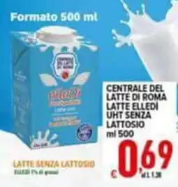 Iper Triscount Latte Elledi senza lattosio offerta