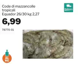 GrosMarket Code di mazzancolle tropicali offerta
