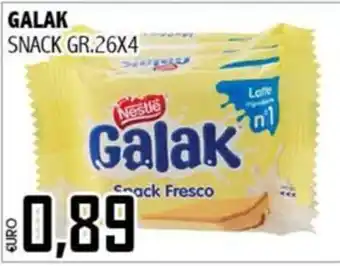 Big Food Galak Snack Fresco offerta