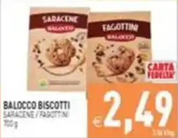 Pim Supermercati Balocco biscotti Saracene / Fagottini offerta