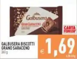 Pim Supermercati Galbusera biscotti grano saraceno offerta