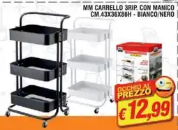 Vapashop MM Carrello 3rip. con manico offerta