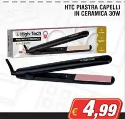 Vapashop High-Tech piastra capelli in ceramica offerta