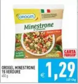Iperfamily Orogel minestrone 15 verdure offerta