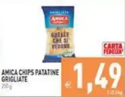 Iperfamily Amica chips patatine grigliate offerta