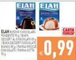Iperfamily Elah budino cioccolato offerta