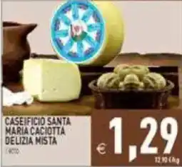 Iperfamily Caseificio Santa Maria Caciotta Delizia Mista offerta