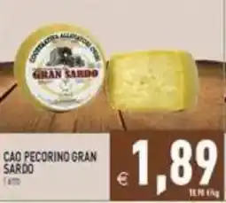 Iperfamily Cao pecorino gran sardo offerta
