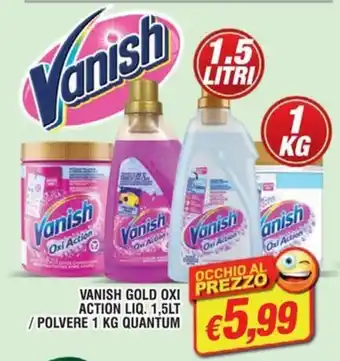 Vanish Gold Oxi Action
