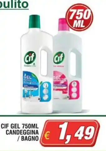 Cif Gel Candeggina / Bagno
