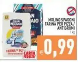 Pim Supermercati Farina per pizza Molino Spadoni offerta