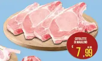 Supermercati EffePiù Cotolette di maialino offerta