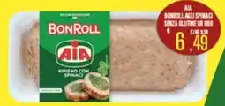 Supermercati EffePiù BonRoll AIA ripieno con spinaci offerta