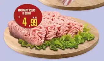 Supermercati EffePiù Macinato scelto di suino offerta
