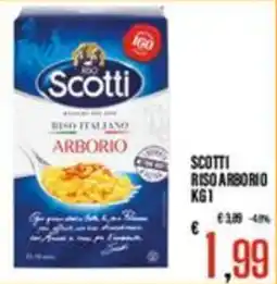 Supermercati EffePiù Scotti riso arborio offerta