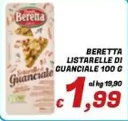 Idromarket Beretta listarelle di guanciale offerta