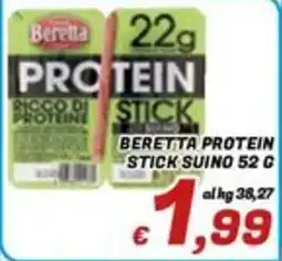 Idromarket Beretta protein stick suino offerta