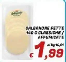 Idromarket Calbanone fette classiche affumicate offerta