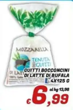 Idromarket Mozzarella Guitti Bocconcini offerta