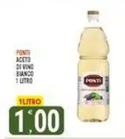 Tutto Buono Aceto di vino bianco Ponti offerta