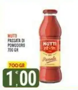 Tutto Buono Mutti passata di pomodoro offerta