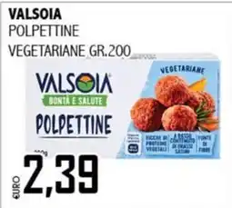 Big Food Valsòia polpette vegetarie offerta