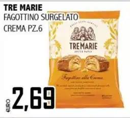 Big Food Tre Marie Fagottino Surgelato Crema offerta