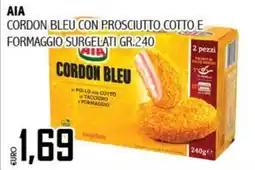 Big Food AIA Cordon Bleu con prosciutto cotto e formaggio offerta