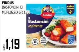 Big Food Findus Bastoncini di merluzzo offerta