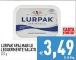 Pim Supermercati Lurpak spalmabile leggermente salato offerta