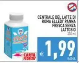 Pim Supermercati Panna fresca senza lattosio offerta