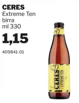 GrosMarket Ceres Extreme Ten birra offerta